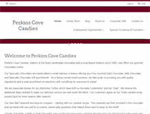 Tablet Screenshot of perkinscovecandies.com